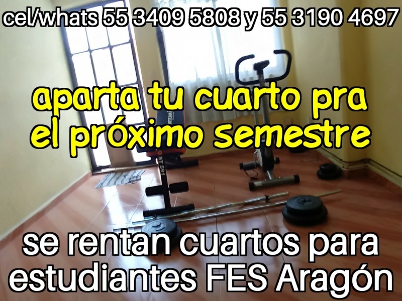 Cuartos estudiantes fes aragon nuevo ingreso fes aragon departamentos fes aragon habitaciones fes aragon recamaras fes aragon
